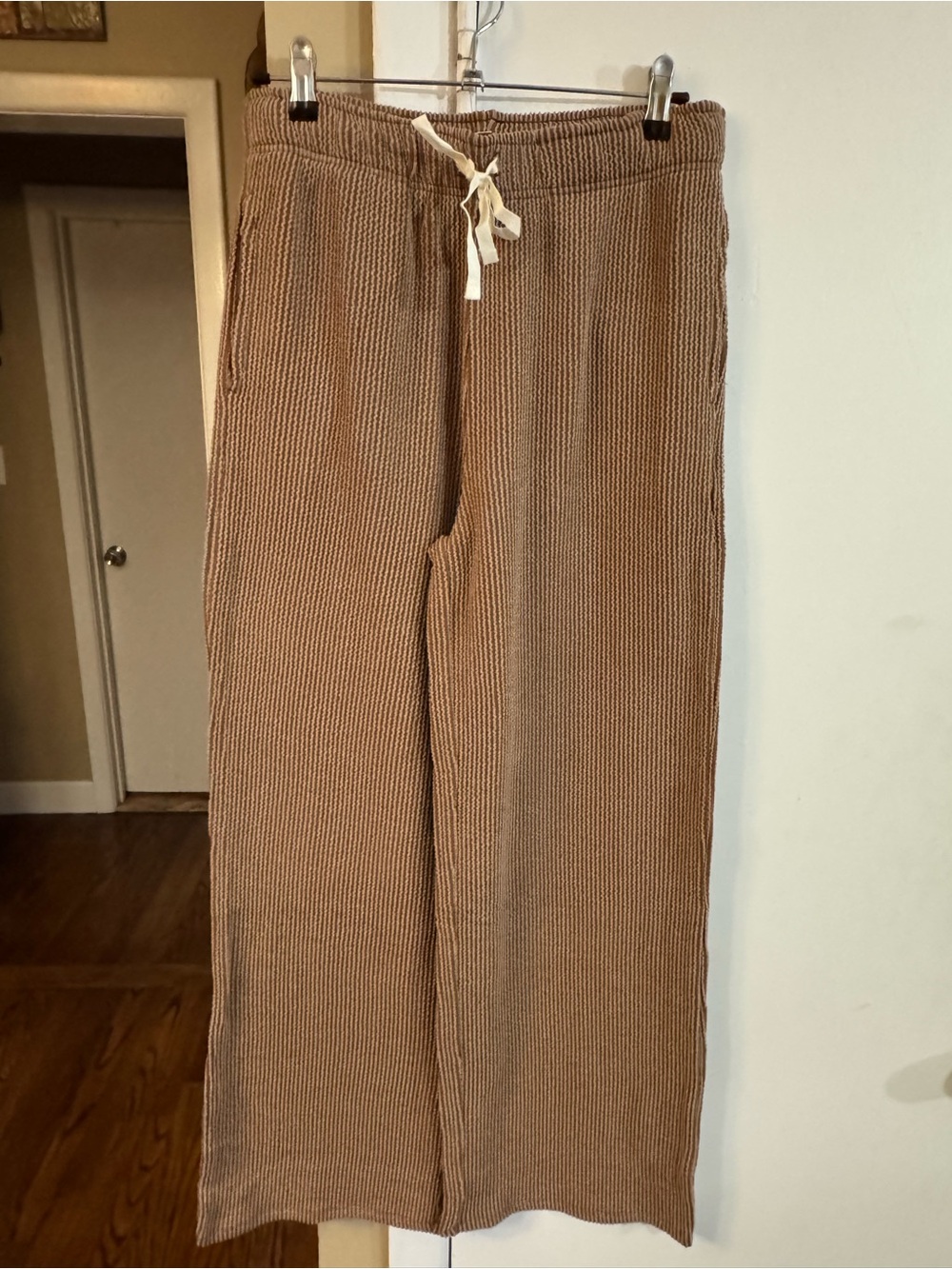 Zenana Outfitters Ribbed Two-Piece Set in Taupe Brown - Picture 6 of 10